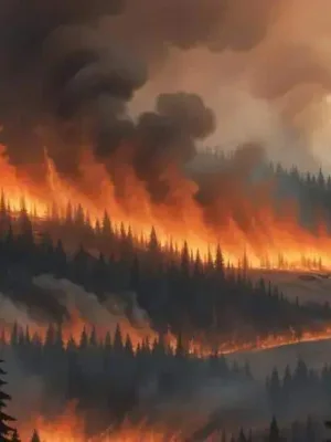 Canada wildfire season second worst in 2025
