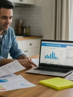 Canadian family reviewing educational savings strategies for 2026