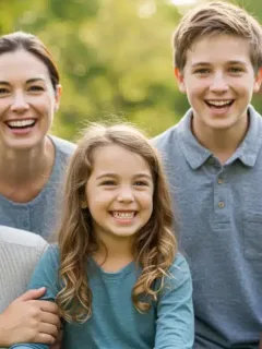 Canadian family enjoying outdoor activity, symbolizing financial security with Canada Workers Benefit 2026.