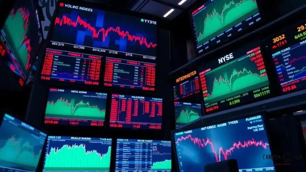 Volatility in global indices after major tariff announcements