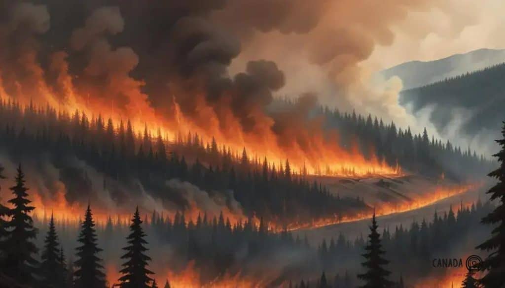 Canada wildfire season second worst in 2025